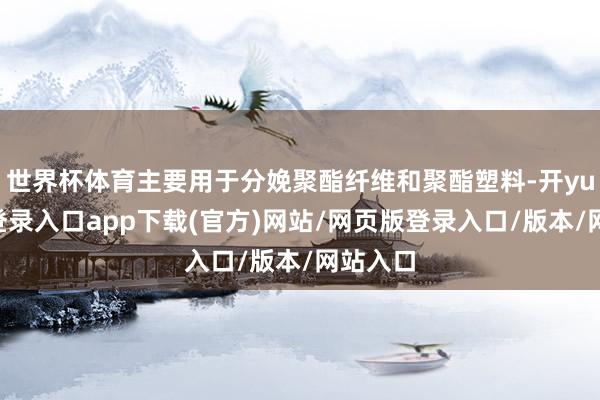 世界杯体育主要用于分娩聚酯纤维和聚酯塑料-开yun官方登录入口app下载(官方)网站/网页版登录入口/版本/网站入口